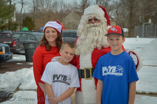 Santa Visits Lower Frederick Twp. - 12/21/2013
